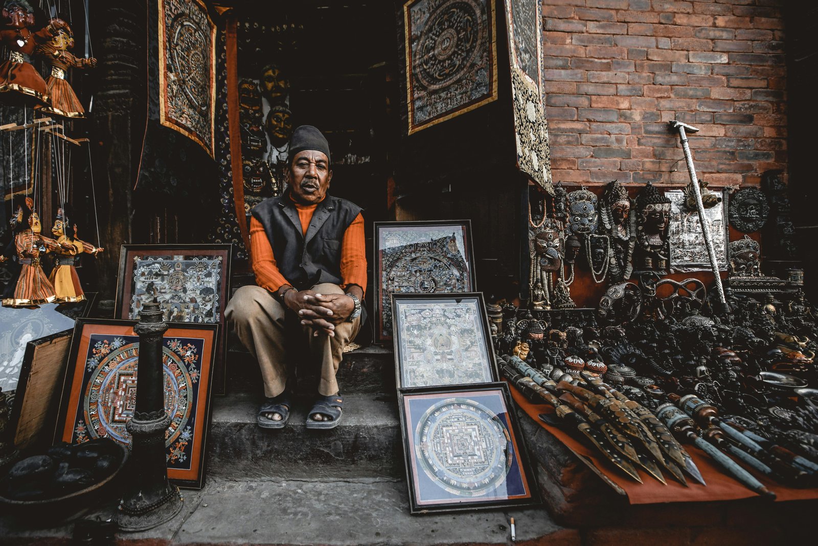 Master artisan hands